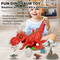 Wholesale Cute Plastic Dinosaur Egg Decoration Small Simulation Dinosaur Electric Walking Dinosaur Toys Light up Game with Sound