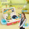 Plastic Pet Feeding Toy Animal Model Colorful Dinosaur for Fun Pretend Play Kids Games Toy