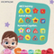 Wholesale Educational Montessori Popular DIY High Quality Construction Silicone Rubber Kids Building Blocks Toys