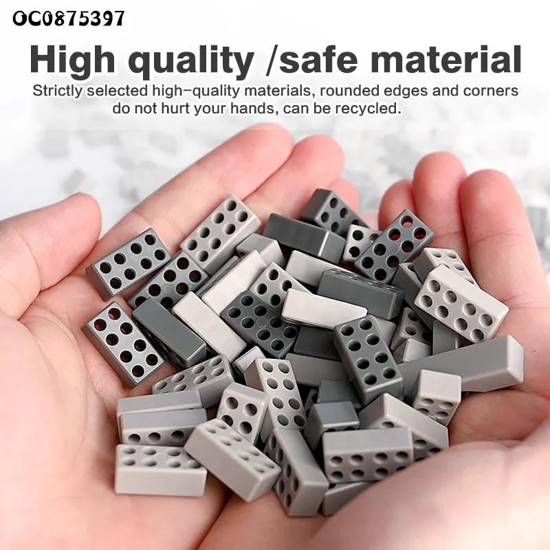 Wholesale Educational 3D Montessori House Building Blocks Model Toy for Kids