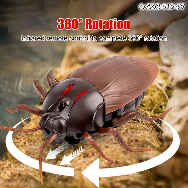 Wholesale Funny RC Plastic Realistic Insects Infrared Remote Control Animal Toy for Boys