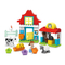 Wholesale Educational DIY Garden Plastic Brick Toy House Building Blocks for Kids