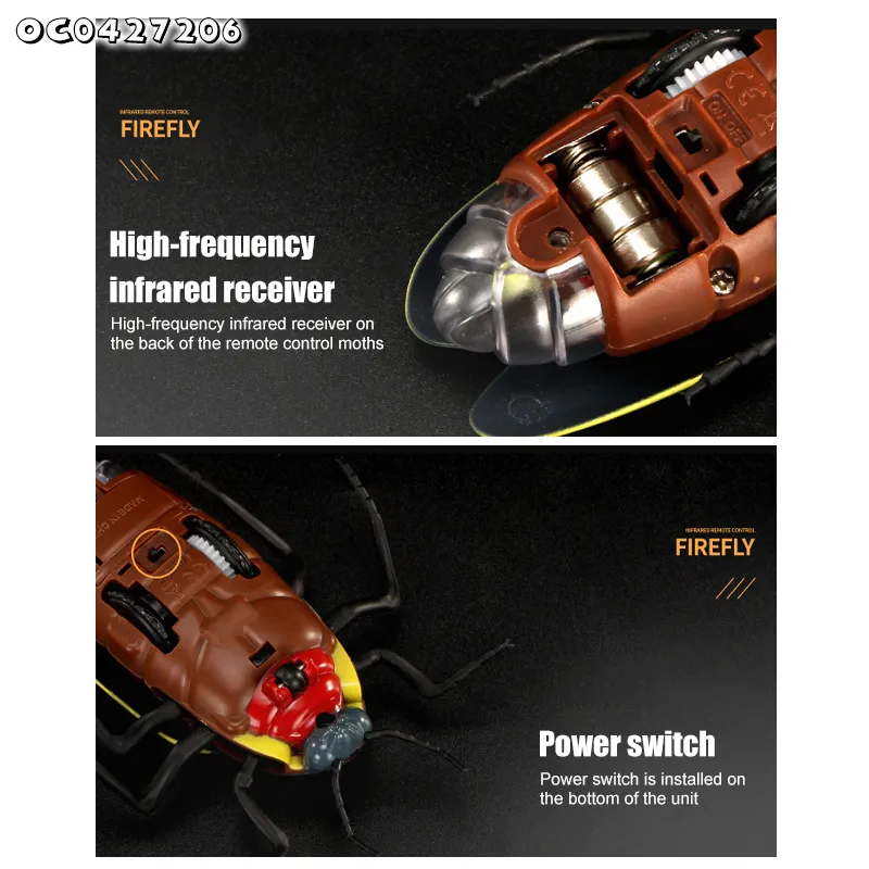 Wholesale Funny 3D Scale Model Remote Control Realistic Flying Insects Model Animal Toy for Kids