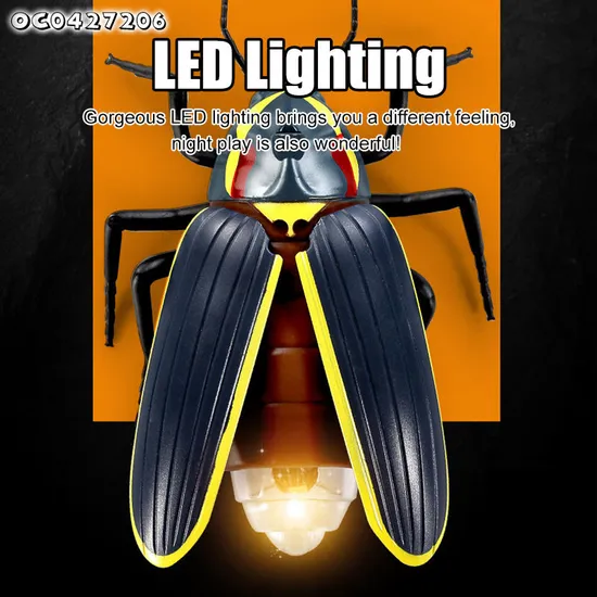 Wholesale Funny 3D Scale Model Remote Control Realistic Flying Insects Model Animal Toy for Kids