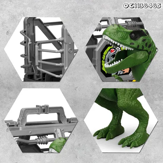 Wholesale Plastic Decompression New Battery Operated Toys Moving Dinosaur Toy Made in China for Children with Light and Sound
