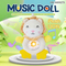 Wholesale Baby Sleeping Doll Animal Montessori Sensory Electric Dance Cartoon Soft Plush Lion Toy