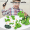 Building Block Plastic DIY Assemble Dinosaur Puzzle Model Toys for Kids