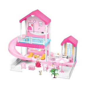 Wholesale Educational 44PCS DIY Plastic Building Block Toy for Girls
