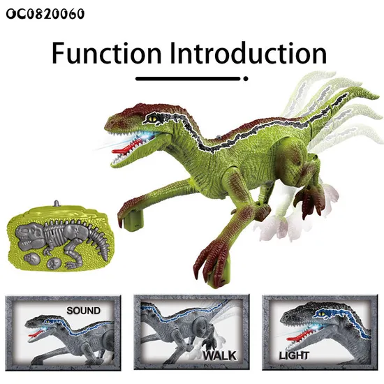 The New World Animals of Plastic Walking Dinosaur Remote Control Toys