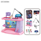 2026 New Arrival Funny Kids Interactive Indoor Games Battery Operated Swimming Fish Table Game Machine Toy with Lighted up Tank