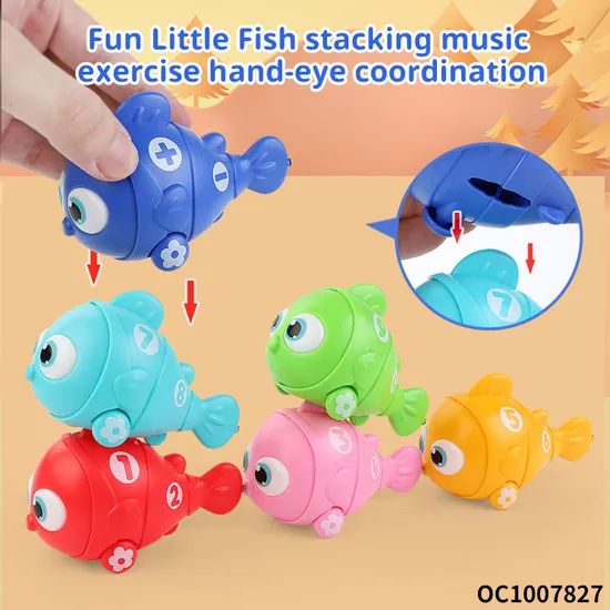 Wholesale Educational Funny Cute Montessori Fishing Water Game Electric B/O Sensory Educational Toys