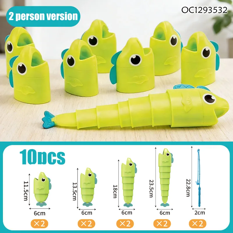 Wholesale Montessori Children 2 Players Water Play Baby Bath Games Board Fishing Toy for Kids