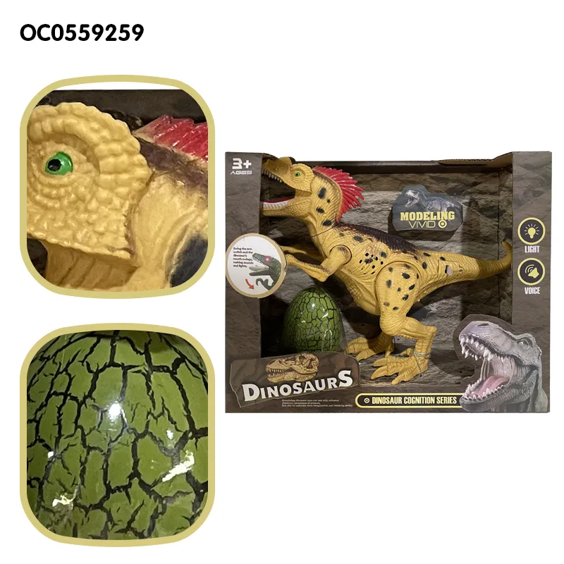 Game Dinosaur Party Game Toy for Children Learning Animals Toys with Light Sound