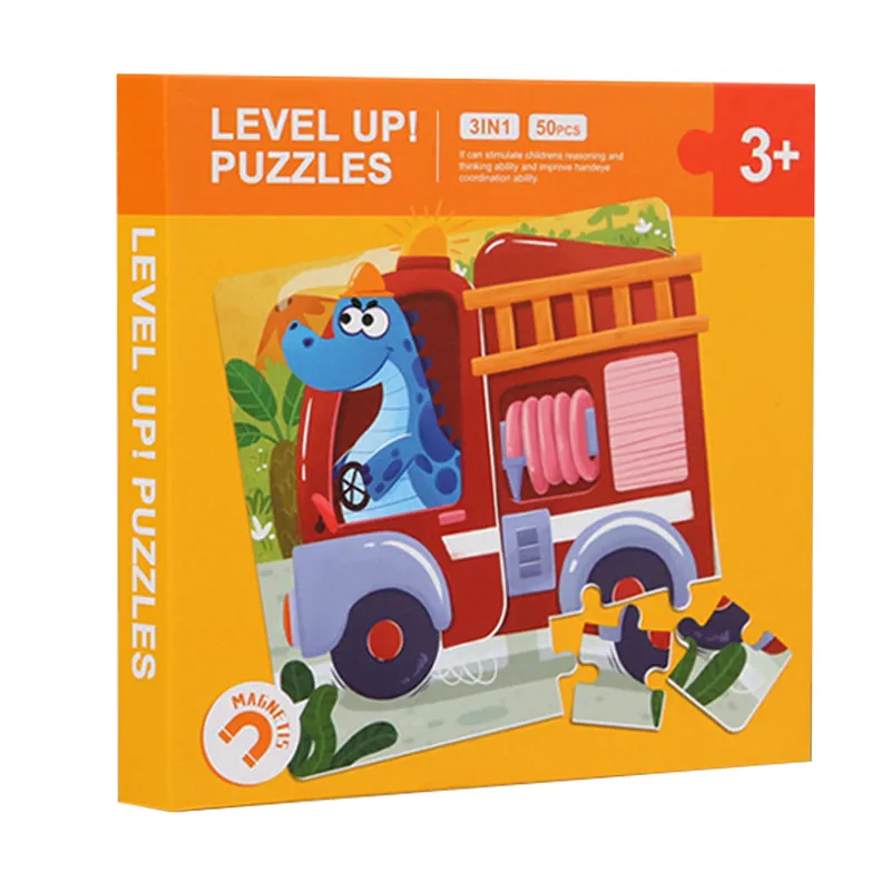 Sensory Montessoril Mini Jigsaw Puzzles Animal Shape Custom Puzzle Manufacturers Toys for Kids Child Brain Development Equipment