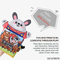 Wholesale Montessori Educational Sensory Animal Cloth Fabric Books Toy for Kids with Sound