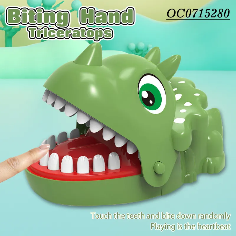 Dinosaur Toy Custom Desktop Games Set Biting Finger Games Toys