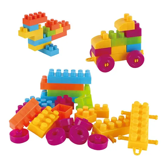 Wholesale Popular DIY Montessori Kids Cheap Baby Building Blocks Educational Baby Toys