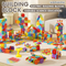 Wholesale Creative Educational DIY Colorful Electric Plastic Popular DIY Building Blocks Toy for Kids