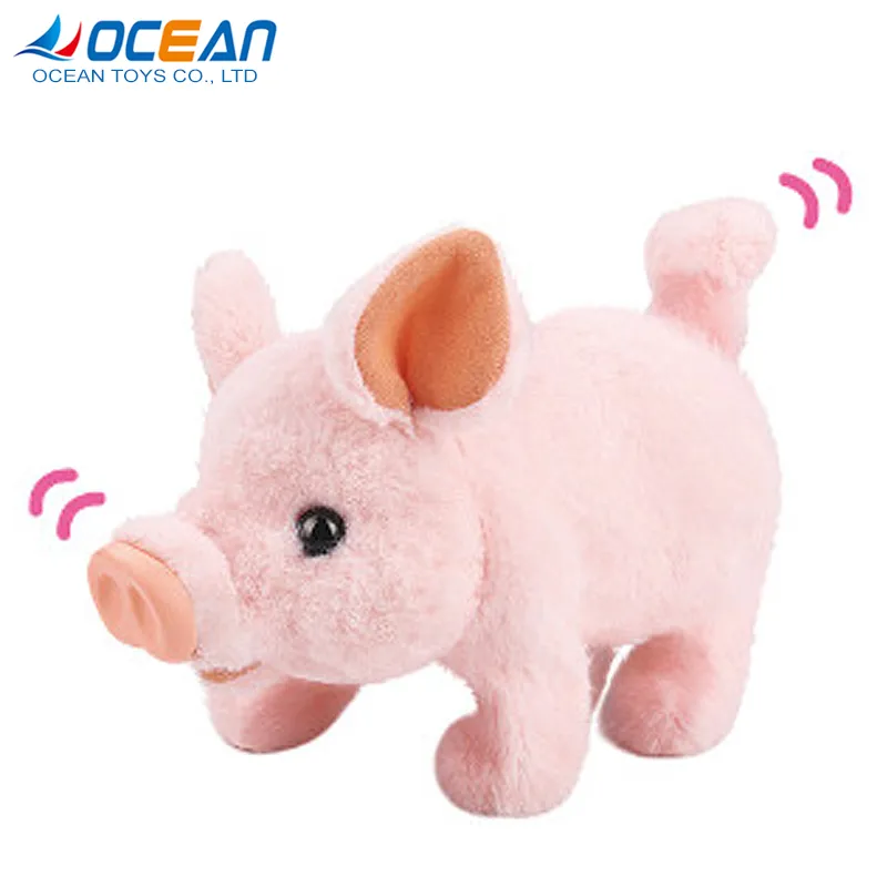 Wholesale Popular Animal Cute Soft Pink Pig Plush Stuffed Toy