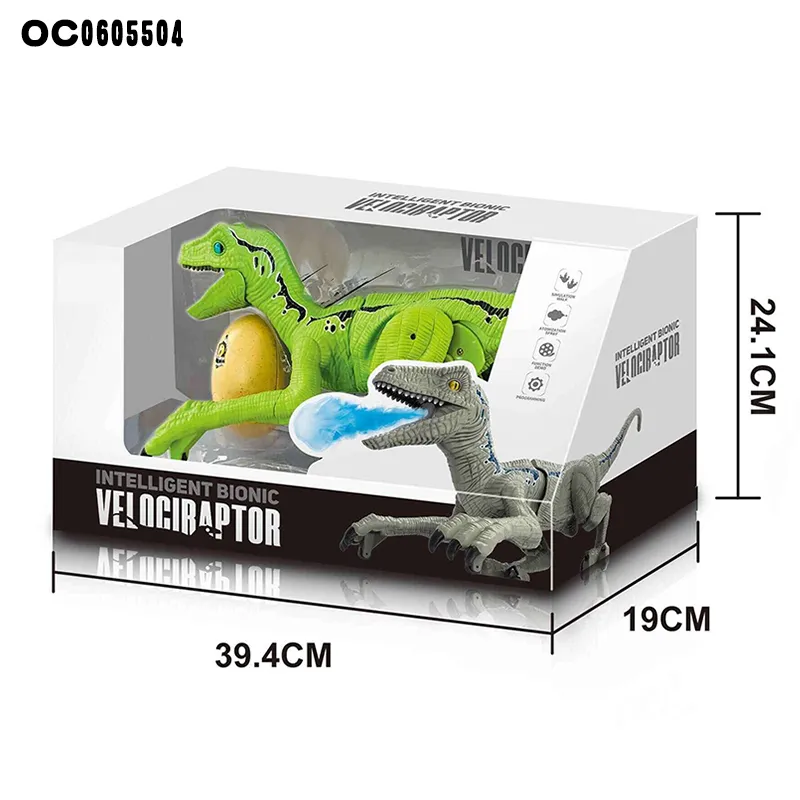 DIY Kit Realistic High Quality China Remote Control Robotic Velociraptor Intelligent Dinosaur Toys