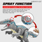 Spray Mist RC Robot Dinosaur New Remote Control Simulation Dinosaur Toy Model Moving and Walk Toy with Light and Sound for Wholesale