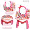 Wholesale Portable Cosmetic Fashion Makeup Pretend Beauty Gift Girls Dressing Table Toy