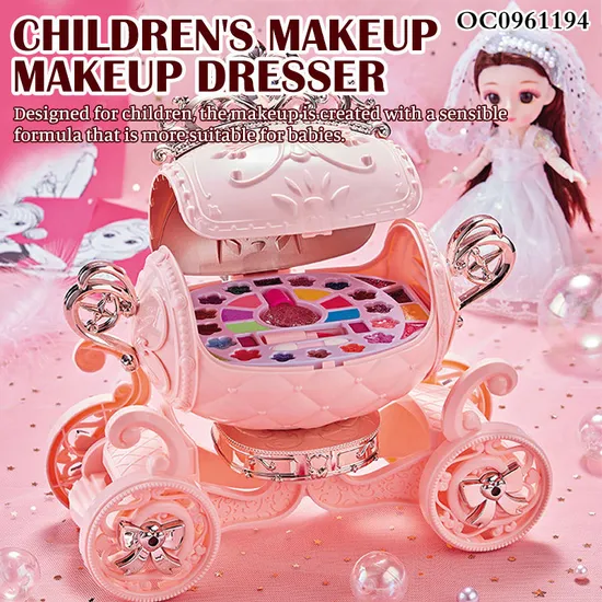 Wholesale Kids Girl Cute Nailart Polish Products Children's Makeup Box Set for Girls