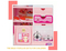 Wholesale Girls Gift Pretend Children's Plastic Mini Pink Kitchen Cabinet Tool Play Toy with Music for Girls