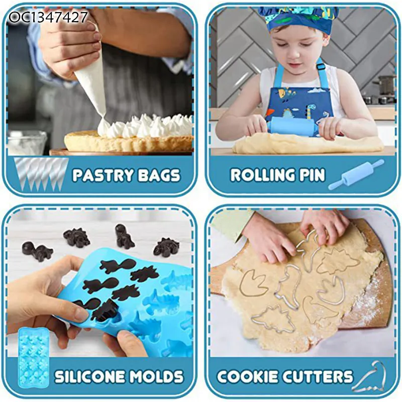 Wholesale Educational Funny Dessert Cake Making Model Children Pretend Play Kitchen Cooking Toy with Wholesale