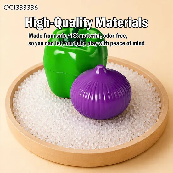 Wholesale Plastic Pretend Play Educational Sea Food and Vegetable Cutting Kitchen Simulation Toys for Kids