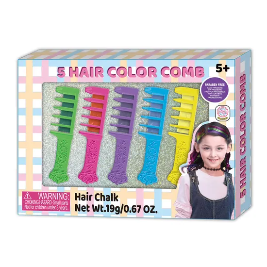 Wholesale Beauty Fashion Make up Plastic Hair Color Toy for Girls
