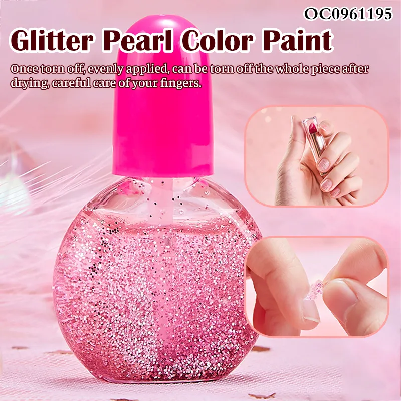 Wholesale Nail Art Gel Polish Girls Make up Beauty Box Fashion Portable Makeup Toys for Kids