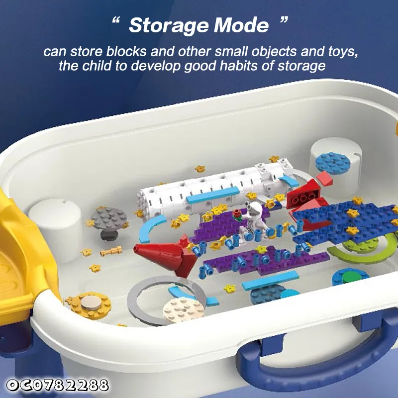 Wholesale New Montessori Educational Multifunctional Summer Sand and Water Kids Building Blocks Play Table Toy