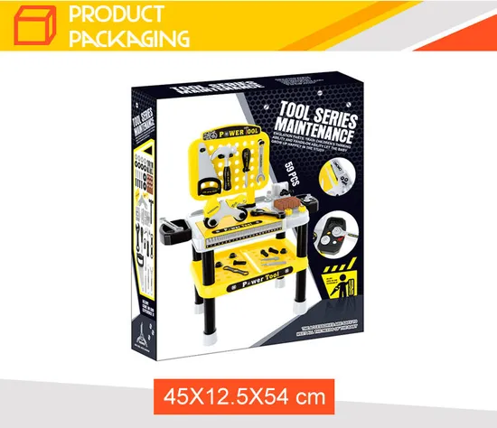 Role Play Toy DIY Assembly Tool Table Cheap Mechanical Tool Toy for Kids