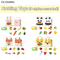 Wholesale Kitchen Pretend Food Cook Funny Plastic Cutting Vegetable and Fruit Cognitive Educational Learning Toys