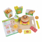 Wholesale Funny Role Play Big Pretend Plastic Play House Preschool Children Wooden Fast Food Kitchen Cooking Toys Set