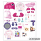 Wholesale Dinosaur Beauty Role Pretend Play Baby Dressing Table Beauty Makeup Toy for Girls