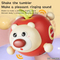 Wholesale Montessori Baby Toyplastic Cartoon Music Animal Sensory Baby Rattles Teether Toy