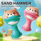 Cute Cartoon Bear Design Cheap Items Animal Grasping Toys Funny Baby Product Plastic Rattles Sand Hammer Toys for Wholesale