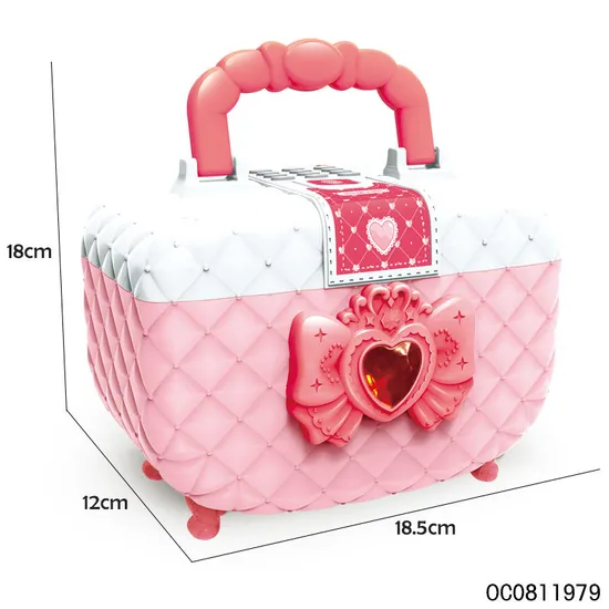 Wholesale Plastic Fashion Portable Makeup Sets Cosmetic Cosmetics Box Toy for Kids Girl