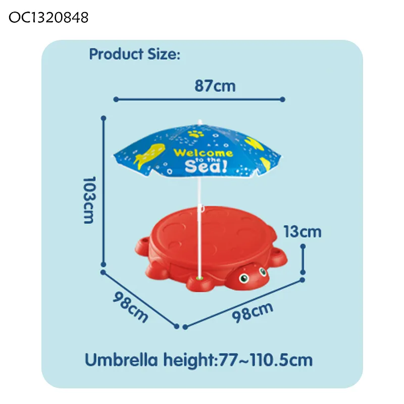 Wholesale Summer Outdoor Kids Sand Bucket Summer Beach Plastic Outdoor Toy