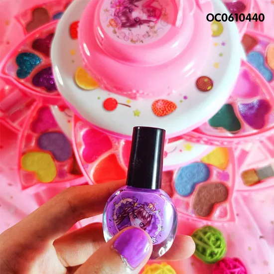 Wholesale Gift Play and Beauty Cosmetic Fashion Dresses Make up Makeup Sets Box Toy for Kids Girls