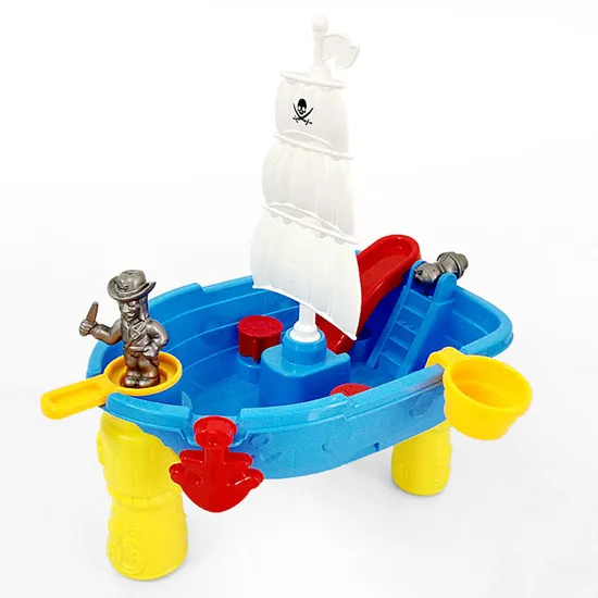 Wholesale Play Table Water Boat Kids Outdoor Summer Sand Beach Plastic Outdoor Toy