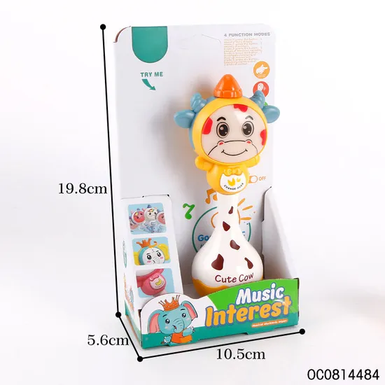 Wholesale Baby Development Interactive Musical Hand Rattle Toys for Sale