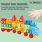 Wholesale Montessori Educational Plastic Building Blocks Popular DIY Toys for Kids