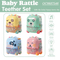 Wholesale Musical Baby Rattles and Teethers Silicone Baby Toy with Night Light
