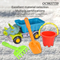Wholesale Fun and Summer New Kids Shovel Baby Beach Sand Beach Dinosaur Truck Set Plastic Outdoor Toys