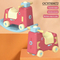 Wholesale 3in1 Rocking Horse Spray Plastic Children House Kitchen Cooking Food Toy Gift Set