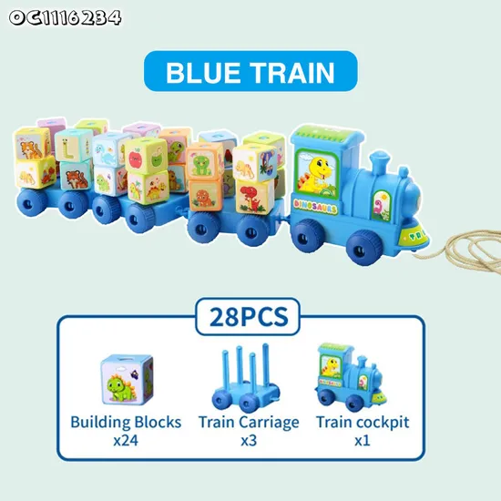Wholesale Creative Montessori Educational Plastic DIY Building Block Toy