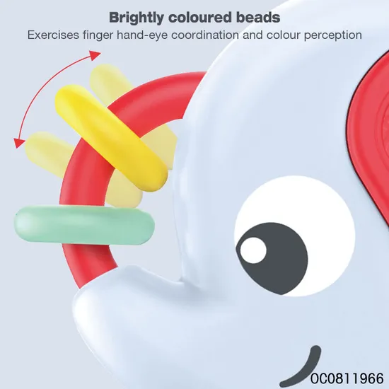 Cartoon Elephant Rattle Sensory Toys Montessori for Babies Girl Toys